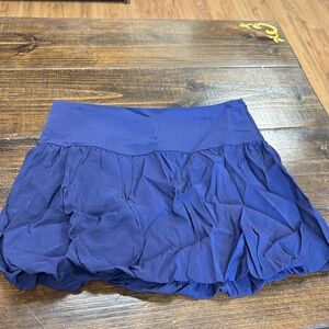 a new day Blue Bubble Hem Mini Skirt size 12